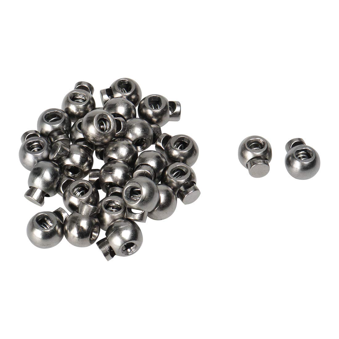 Amazon.com: uxcell 25pcs Plastic Cord Lock Stopper End Spring Stop ...