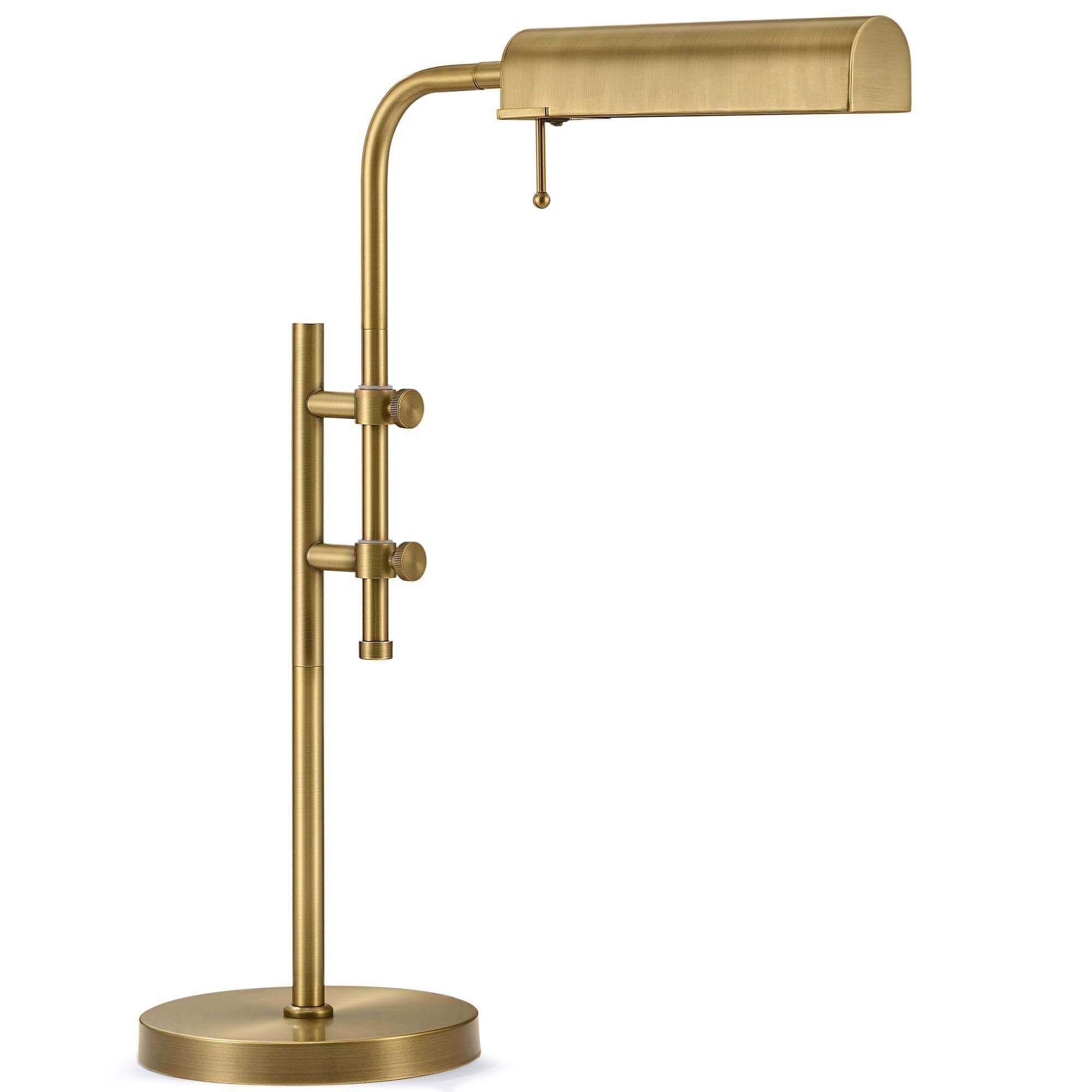 Simple Industrial Style Metal LED Desk Lamp with 3 Color Tem