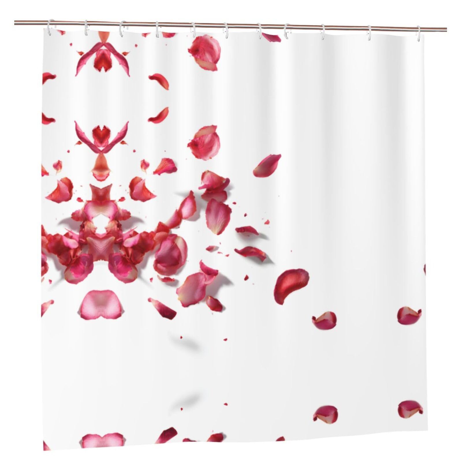 Rideau de douche imperméable anti-moisissure 183x183 cm avec 12 crochets