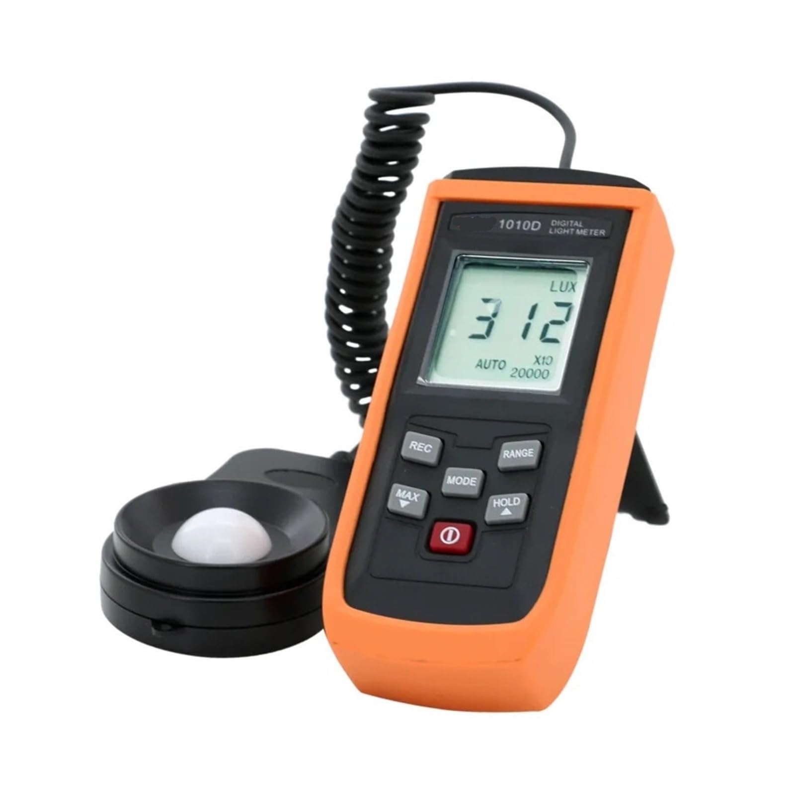 Medidor de luz, Fotómetro Digital Dividido VC1010D de 200.000 Lux, fotómetro Rango automático