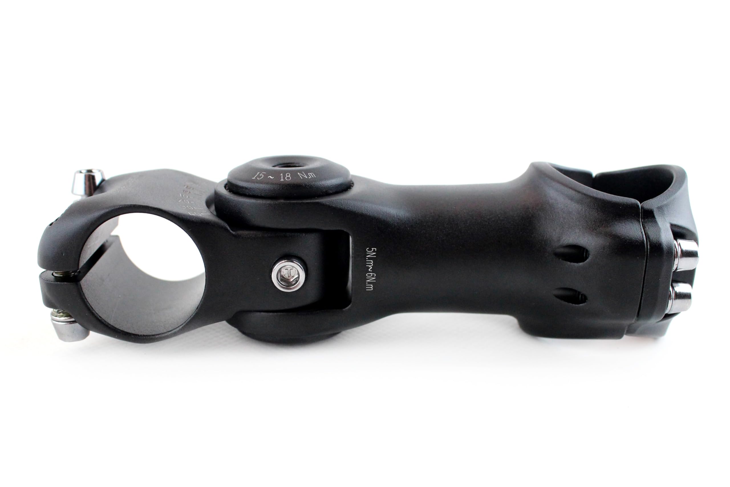 CONTEC Vorbau 'Tarantula' 1 1/8', verstellbar -30° / +40° SB-verpackt, Ahead, Alu 6061, teilbar, Kalt geschmiedet, Edelstahlschrauben, 4 Schraubenklemmung, 31,8 x 110 mm, Schwarz