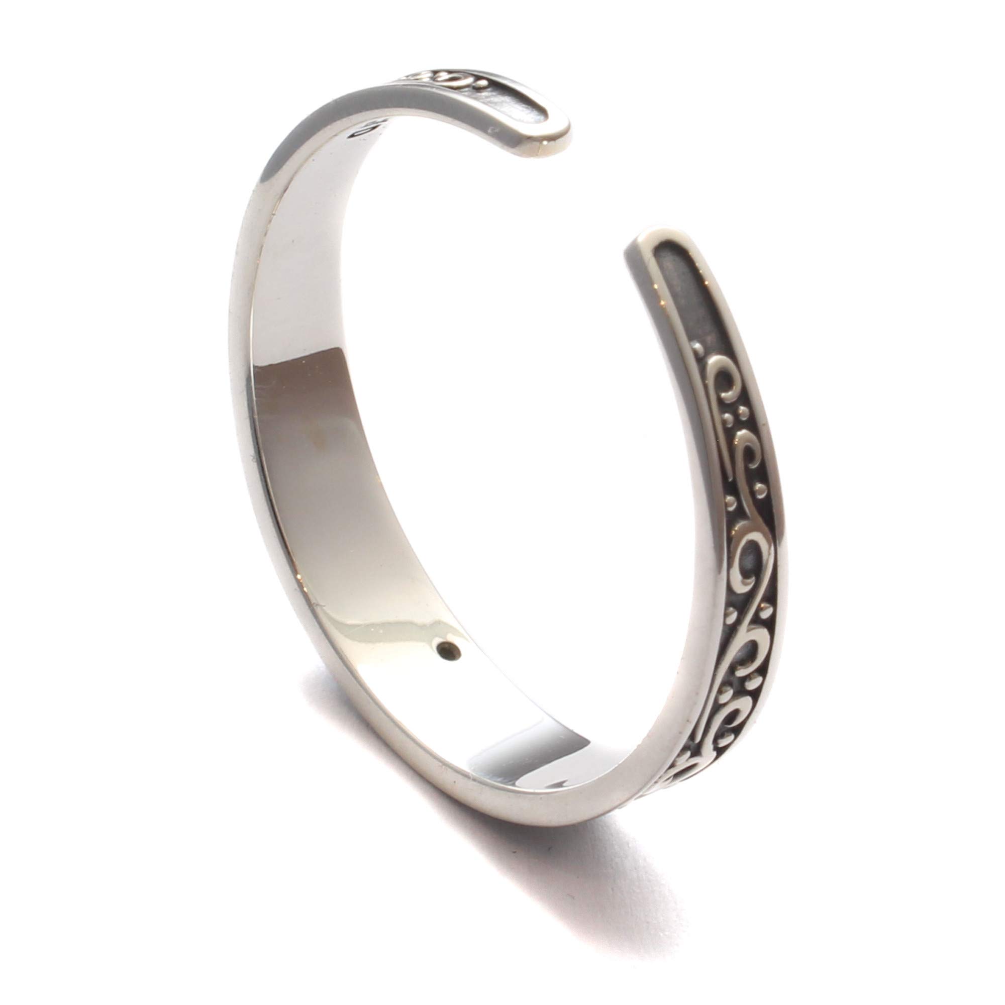 Großer Zehenring mit Zirkonia Steinen aus 925 Sterling Silber