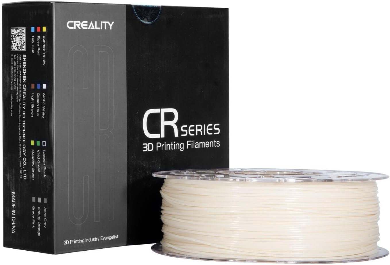 Creality Filamento in nylon da 1,75 mm, filamento per stampante 3D, bobina da 1,0 kg, precisione di misurazione ± 0,03 mm, nessuna curvatura e durezza migliorata, per stampante 3D FDM (nylon)