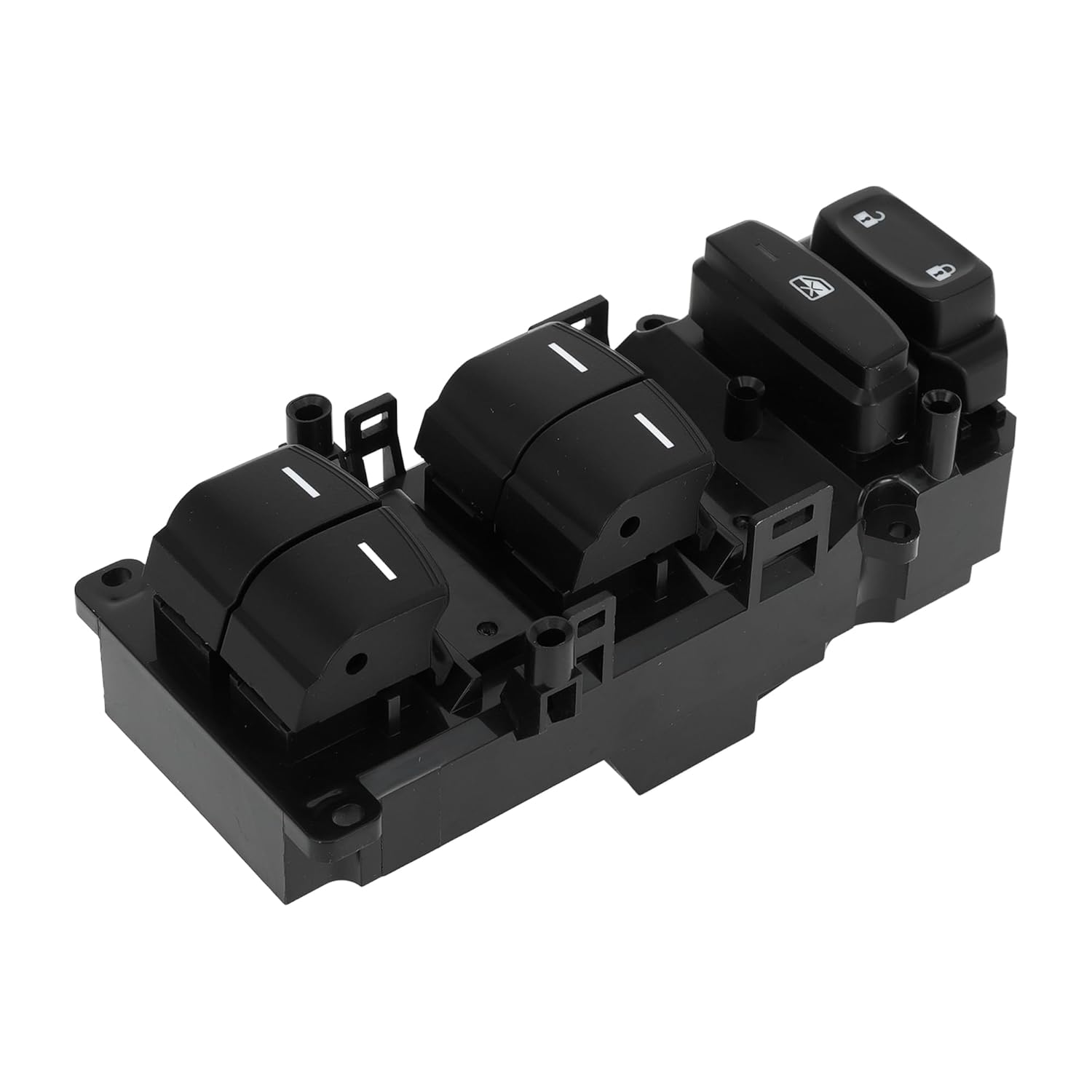 Power Window Switch Front Left Driver Side Window Control Switch for Honda CR-V Civic Breeze Black