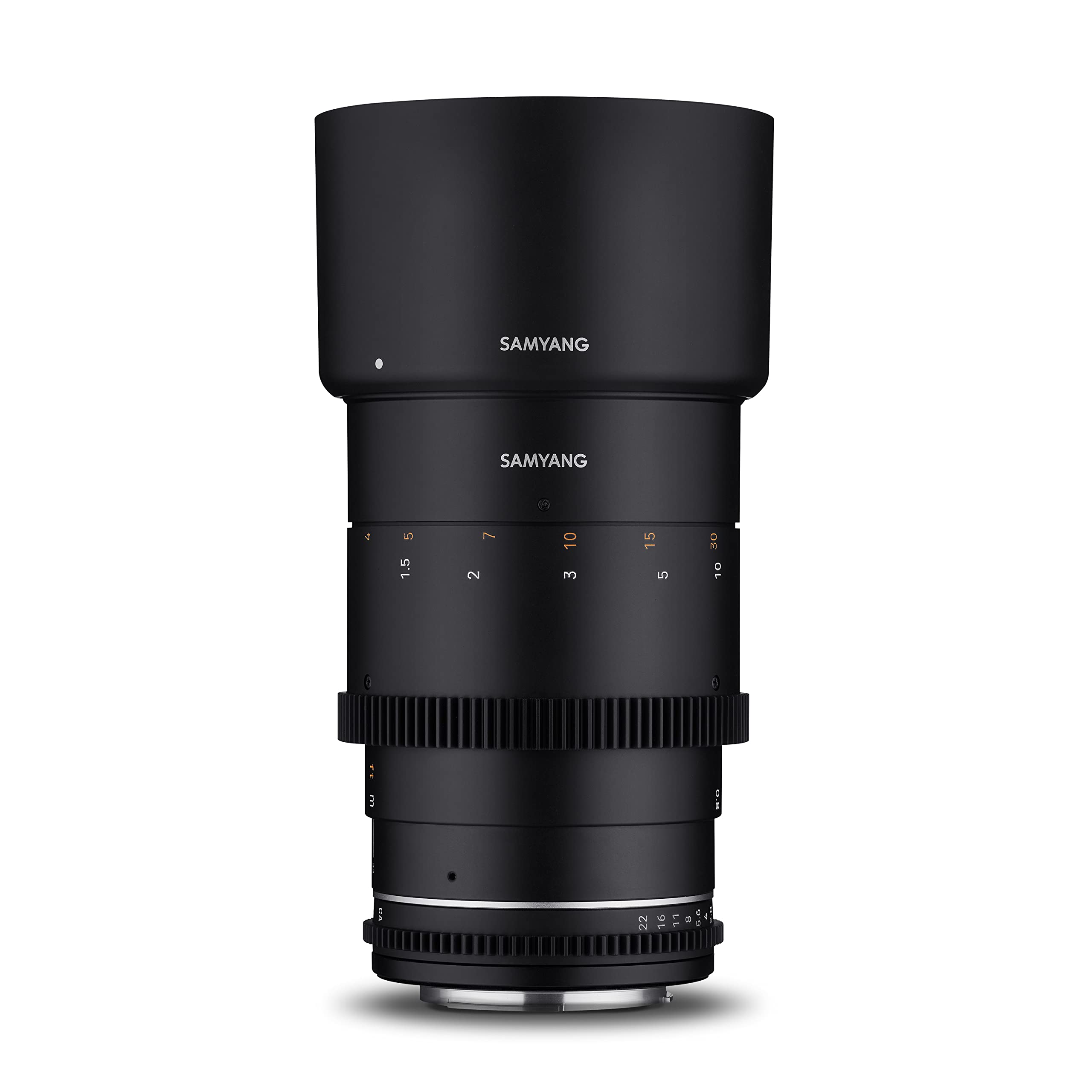 Samyang MF 135 mm T2,2 VDSLR MK2 MFT – Video Cine obiektyw teleobiektyw ogniskowy do aparatów Micro Four Third, ręczna ostrość, do Panasonic DC-GH5s DC-GH5 II BGH1 Olympus OM-D E-M1 Mark III