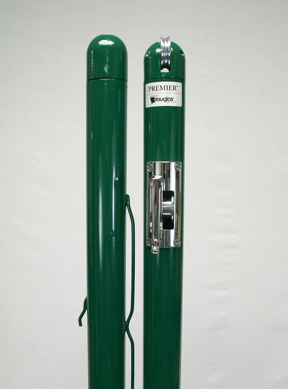 Douglas Premier RD-36 (Round) Pickleball/Quick Start Tennis Posts (3″ Outer Diameter), Black