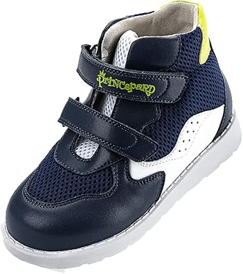 Kids Orthopedic Shoes for Boys and Girls, Childrens Corrective Shoes for Toddlers Flat Feet, Walking Correcting Sneakers with Arch and Ankle Support, Non-Slip Soles