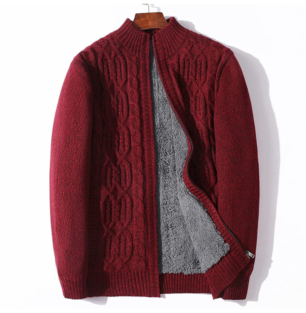 Pullover für Herren, dicke warme Wolle, Kaschmir, Winterjacke, Rollkragen, Herren-Outwear