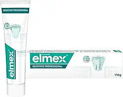 elmex creme dental para dentes sensíveis Sensitive Professional, com fórmula Pro-Argin + Fosfato de Zinco para cuidado eficaz da sensibilidade nos dentes, 110g