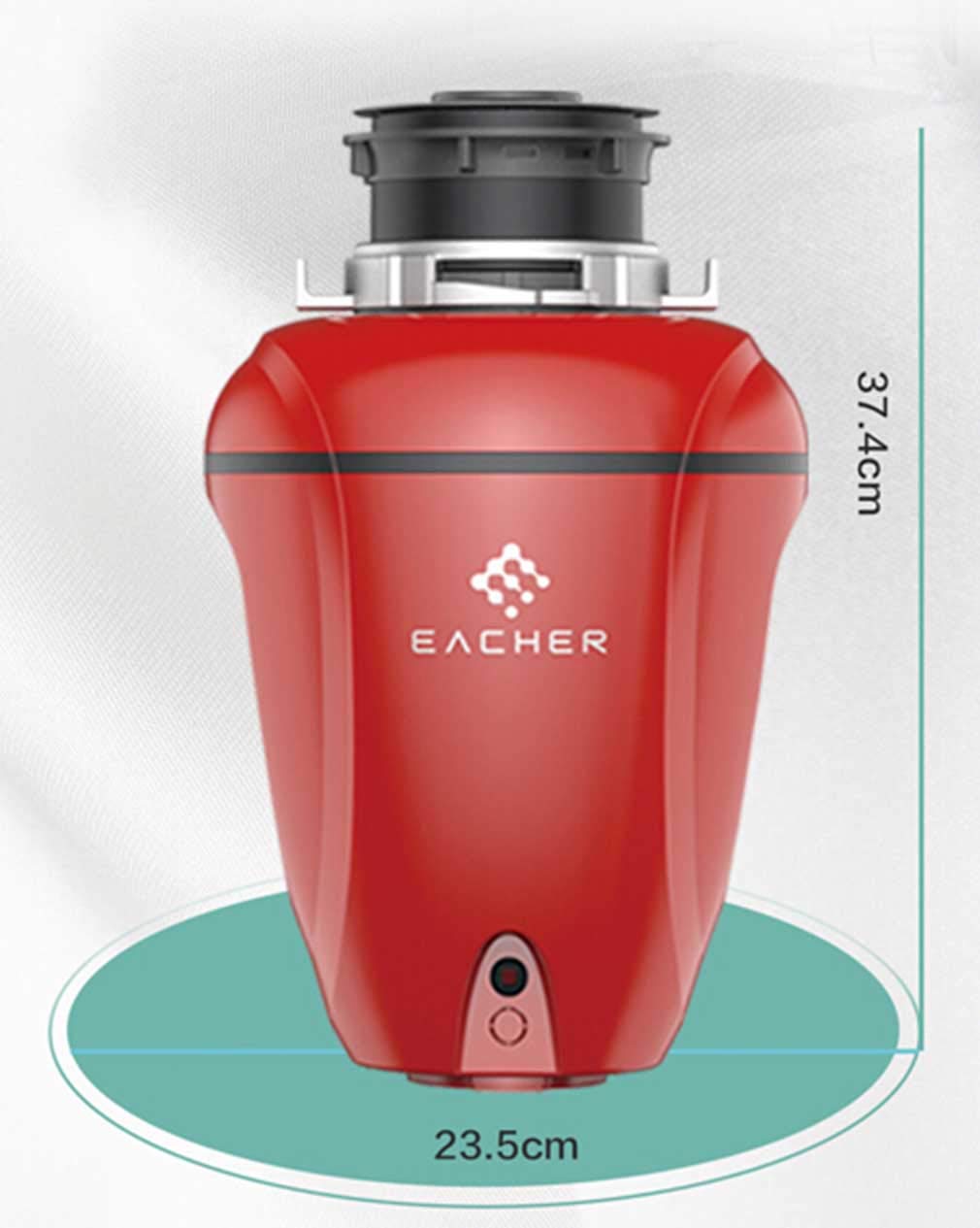 Durable Silencieux Broyeur de déchets Alimentaires Élimination des ordures ménagères Puissant, Robuste, Facile à Installer Chambre de broyage de 1100 ML Cuisine