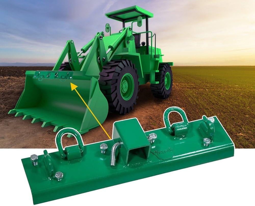 Mytee Products 5"x 22" Tractor Bucket Grab Hooks Bolt 2