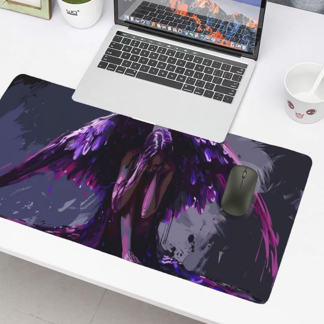 Amazon.co.jp: マウスパッド 大型 70 x 40 cm マウスパッド 紫