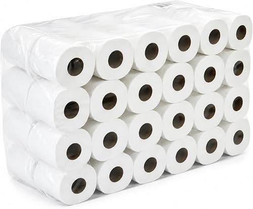 Toilet Paper Rolls Bulk Pack of 48s, 2 ply (350 sheets)