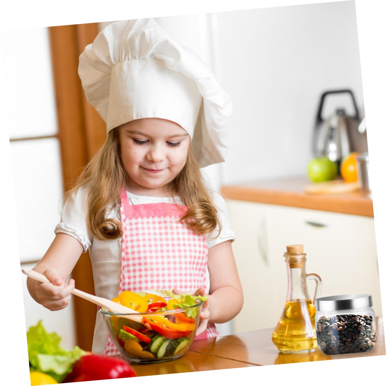 Amazon｜BESTOMZ ネジ蓋付きガラス収納キャニスター家庭用キッチン食品