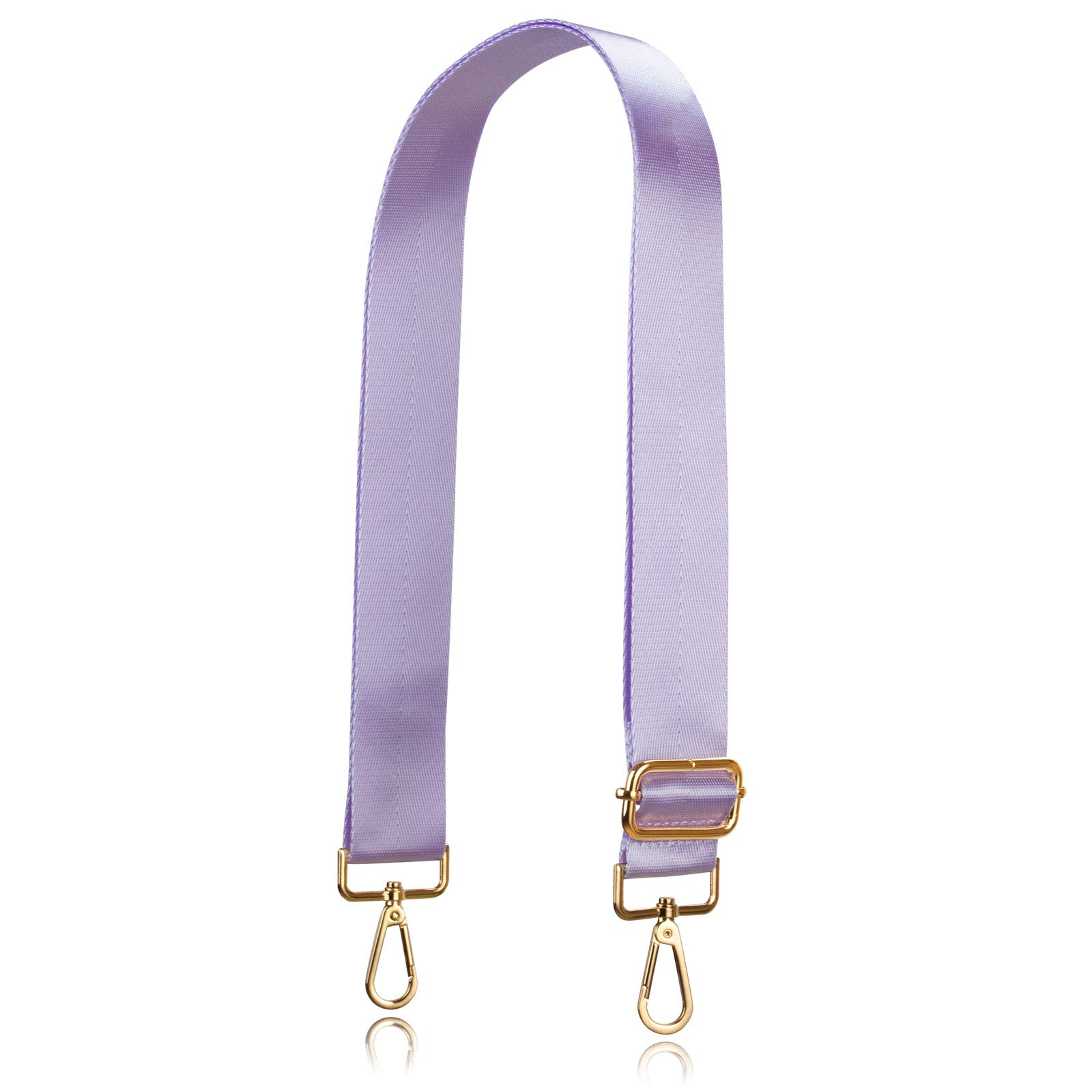 A Allzedream Women's Purple Allzedream Crossbody Bag Wide Strap For Changeing, Adjustable Shoulder Bag, Mittel
