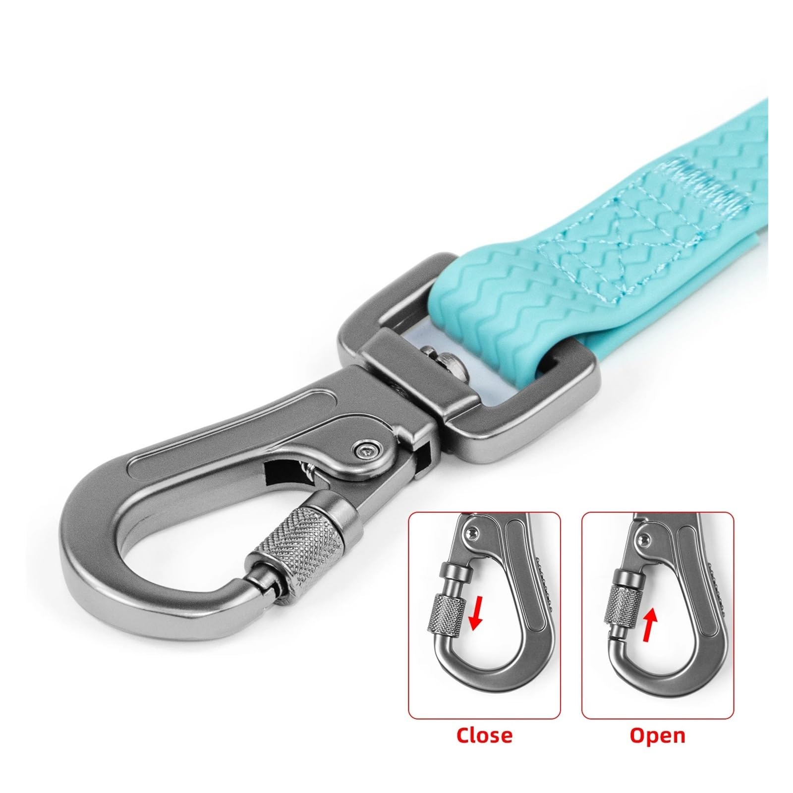 Correa for Perros Grande, Mediana, Textura Ondulada, Entrenamiento for Correr, Larga(10M)