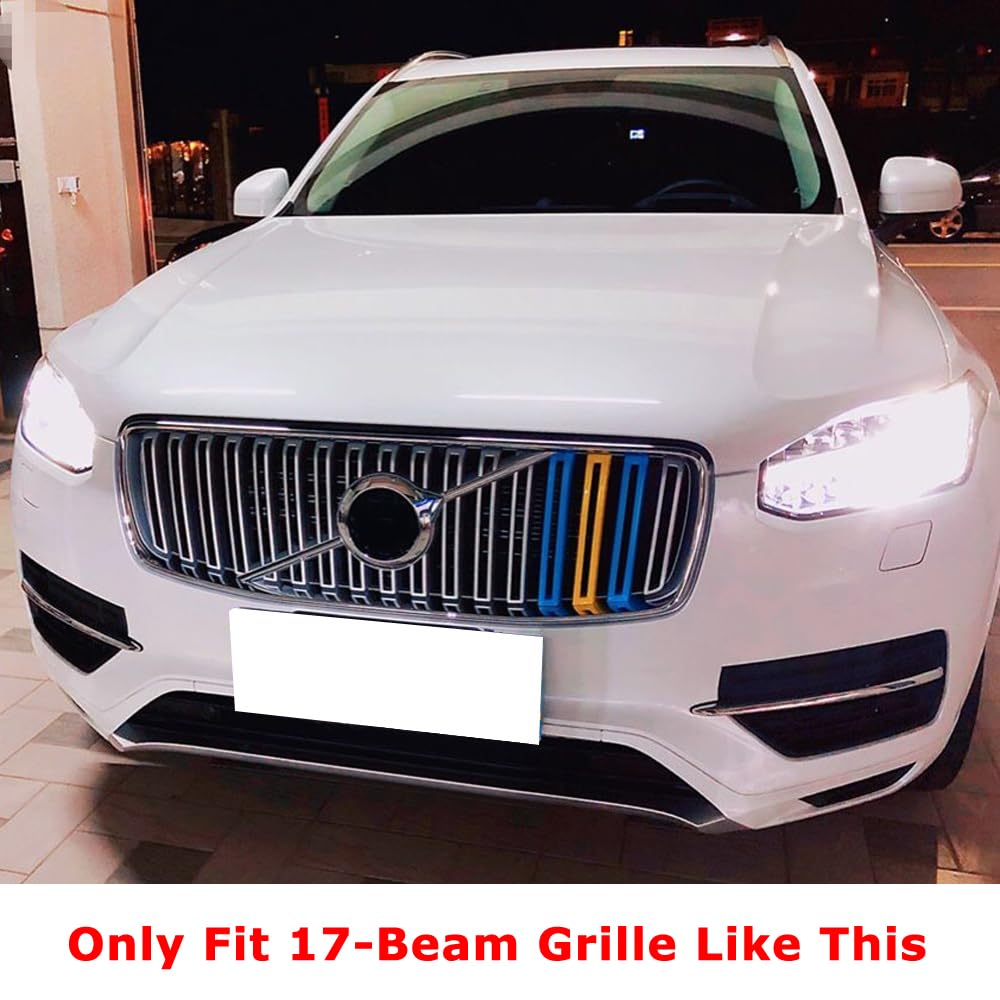 Amazon.com: iJDMTOY Grille Insert Decoration Trims For Volvo 2016