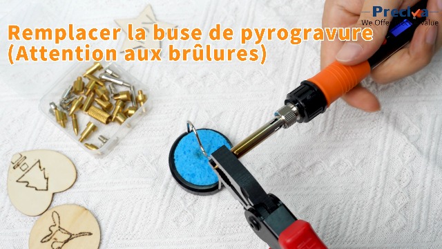 Gatuida Support Pour Pyrogravure Présentoir Pour Stylo à