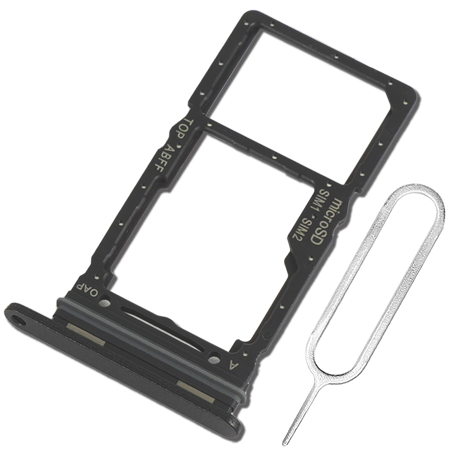 Porta SIM per Samsung Galaxy A26 Slot SIM qualità Originale Vassoio SIM con Pin della Scheda (Nero)