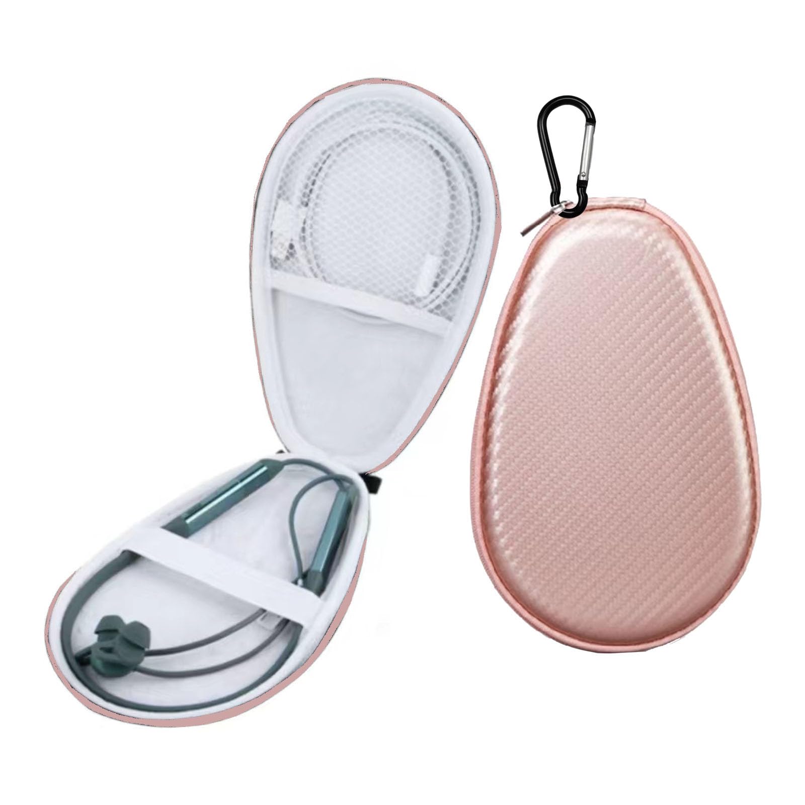 vividstarry Neckband Headphones Case for Beats Flex Wireless Earbuds, for TONEMAC N18, N8 Bluetooth Earbud, Headphone with Microphone Headset Carrying