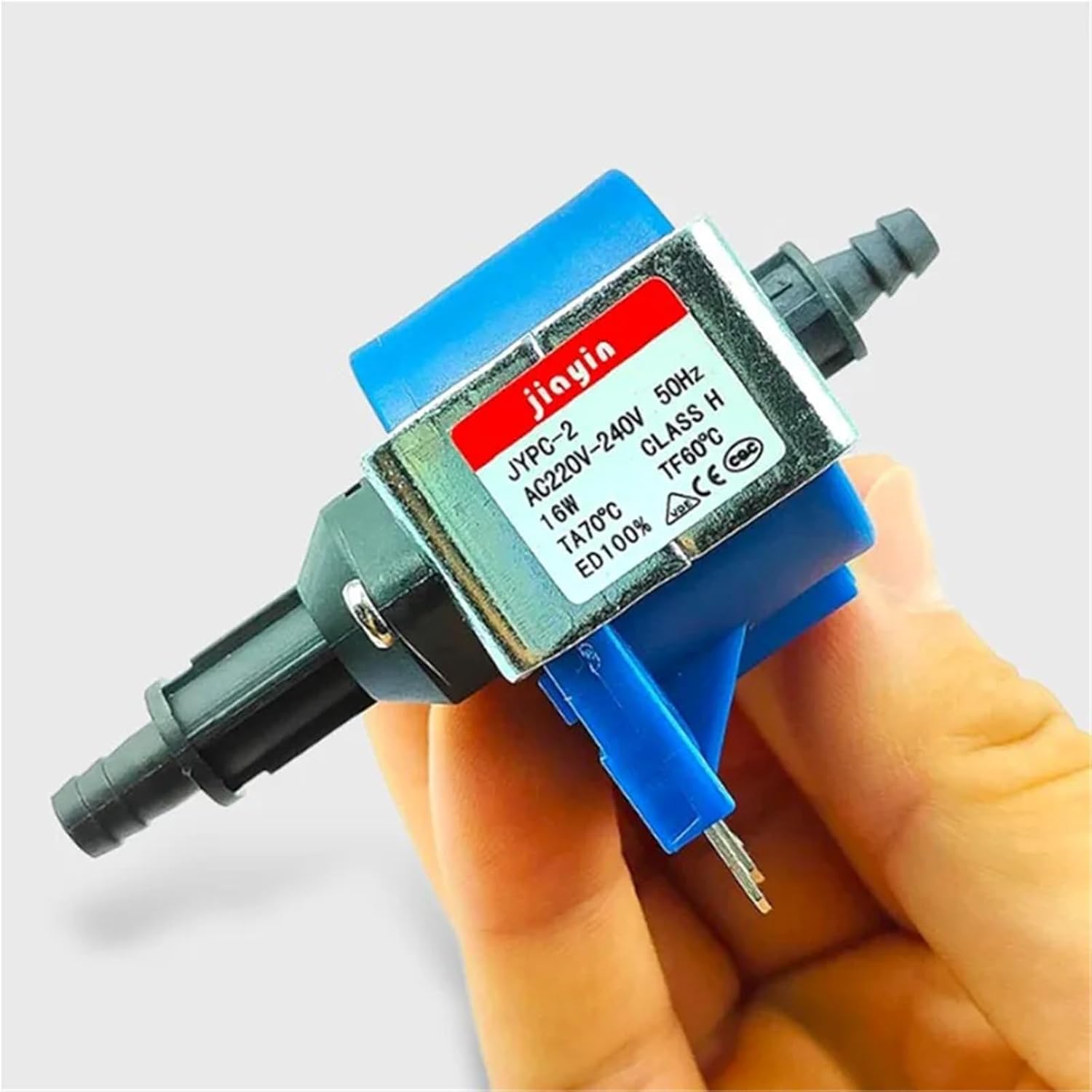 JYPC-2 16W AC 220V 230V 240V Electromagnetic Water Pump Mini Plunger Suction for Steam Iron/Garment Steamer