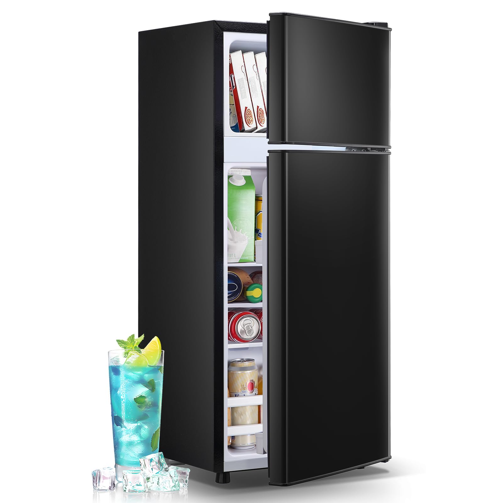 Demuller ANHUI-high43B 1.9 cu ft Compact Freezer Black