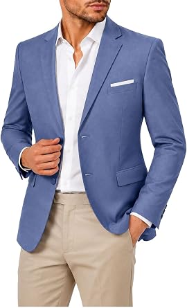 Mens Blazer Slim Fit Sport Coats Tuxedo Formal Wedding Jackets for Men