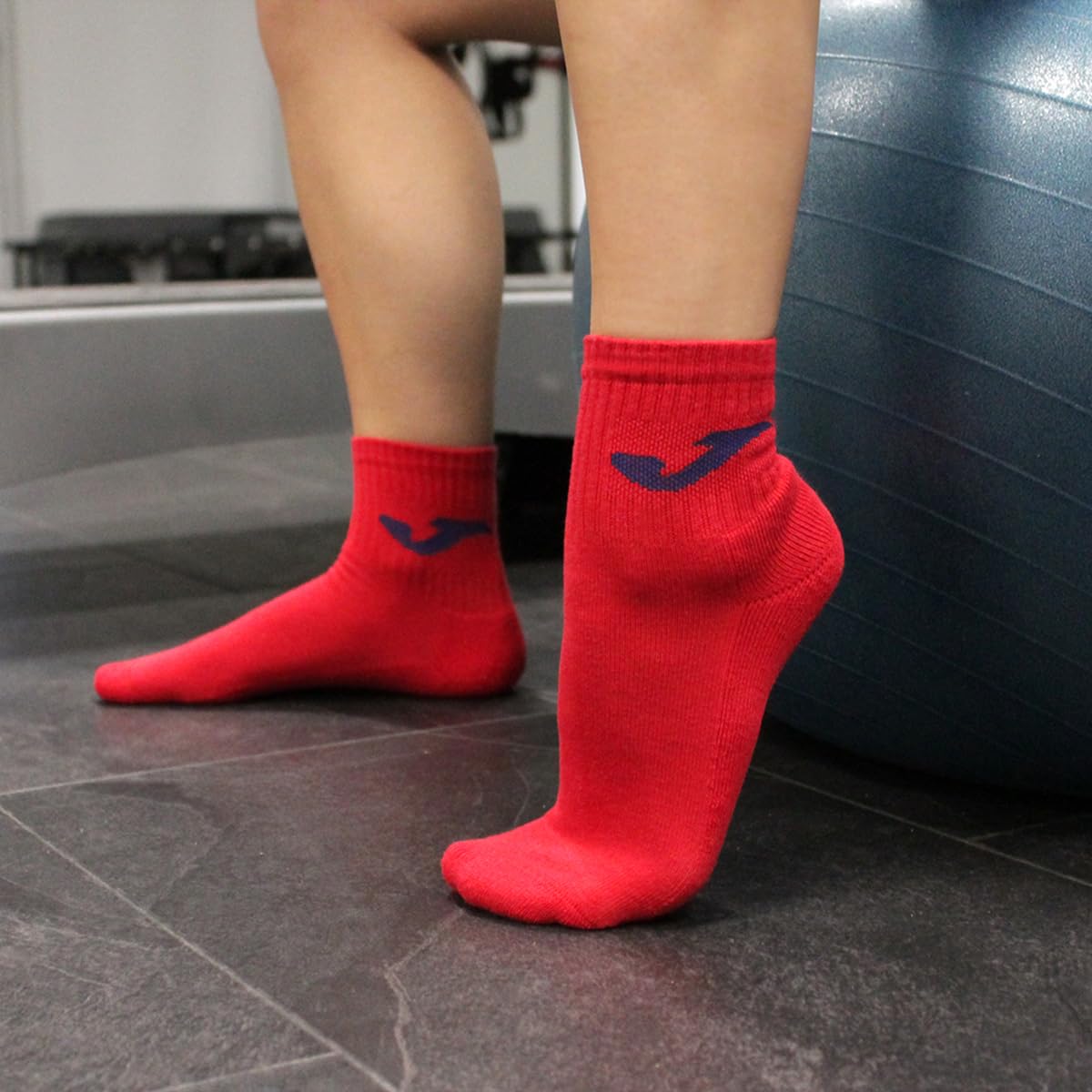 Joma Calcetines para niño o niña de rizo para todas las estaciones, calcetines de tenis para niños fútbol y baloncesto, altura media pantorrilla, calcetines deportivos de algodón, 6 pares