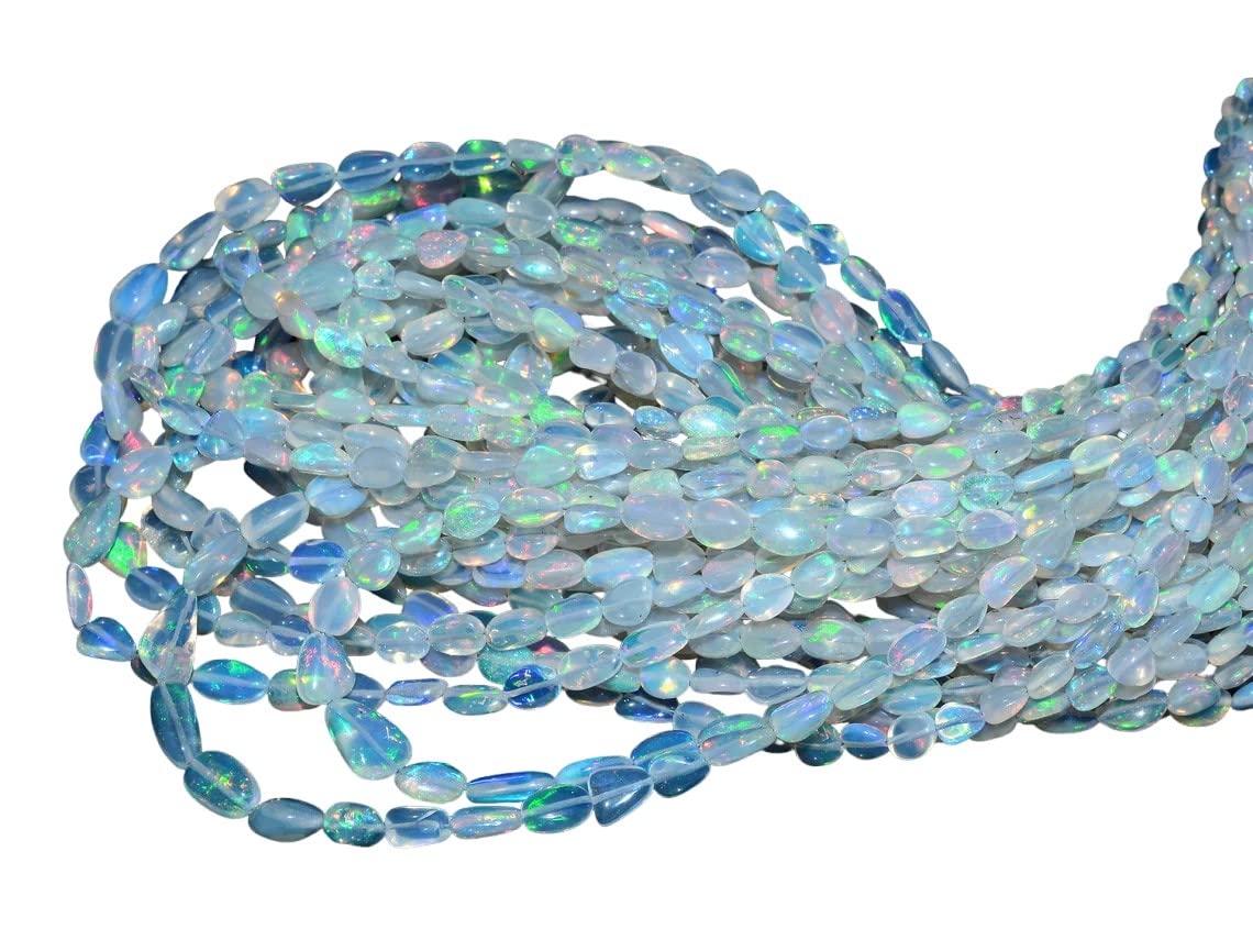 Opale éthiopienne Welo perles naturelles en larme pour créer vos bijoux