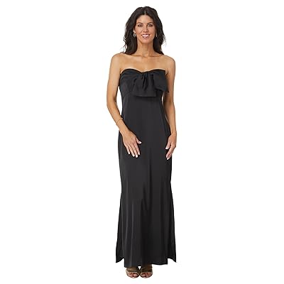 Lilly Pulitzer Carlynn Satin Maxi Bow Dress Women