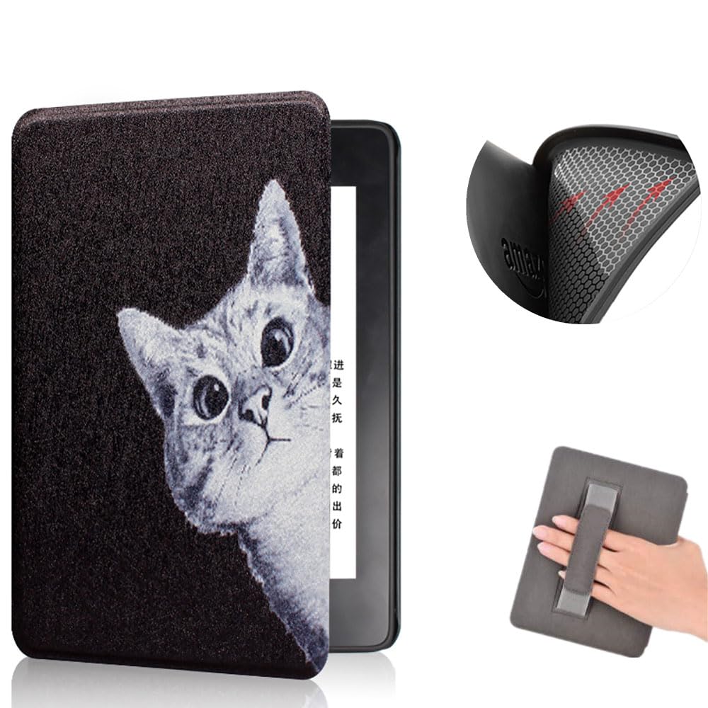 Custodia Trasparente In TPU Per Kindle 6'' 10a Gen 2019 | Morbida Con Accensione Automatica E Angoli Rinforzati