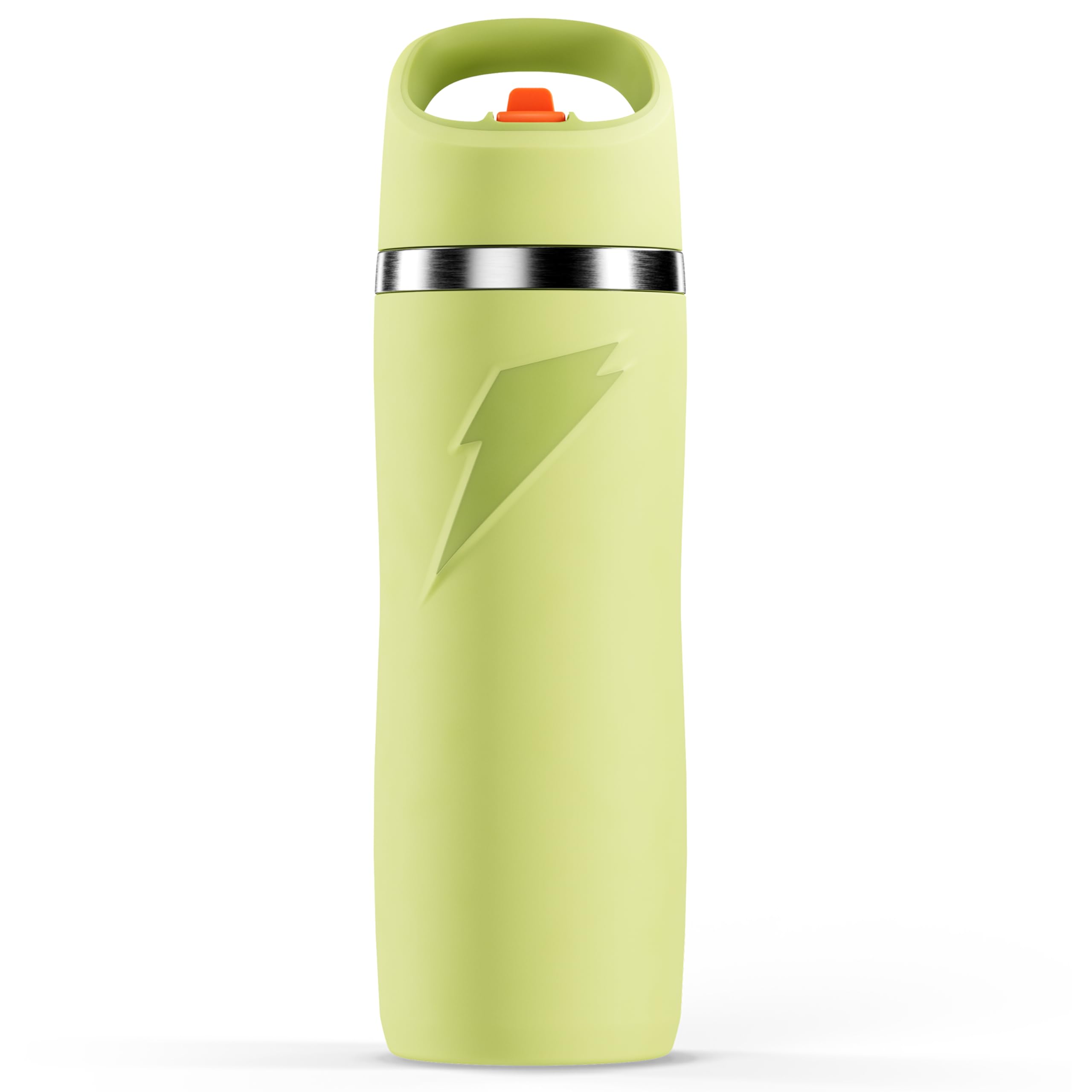 Gatorade 'Overtime' 22oz Stainless Steel Water Bottle, Straw Cap, Yellow