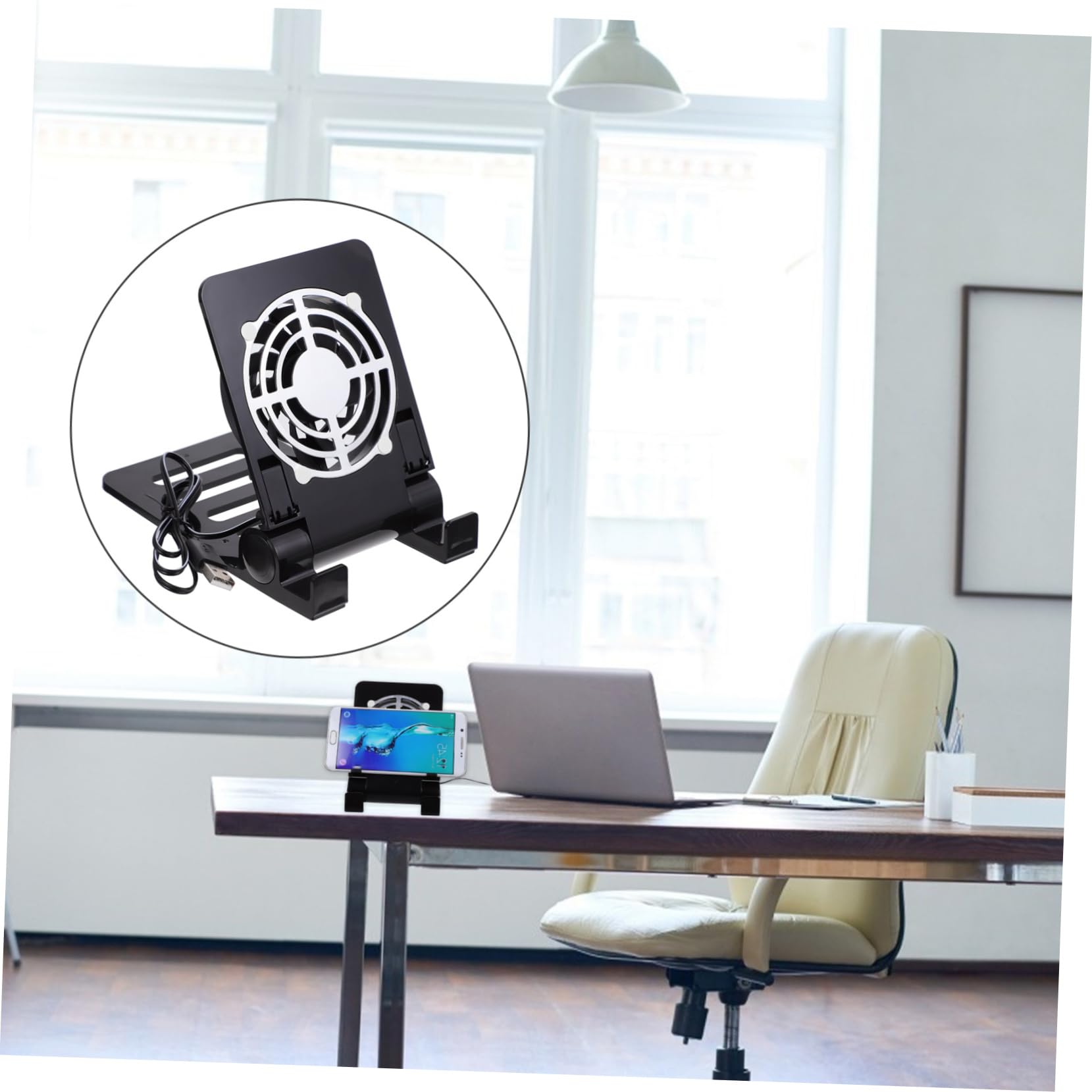 UKCOCO 3pezzi Supporto Ventilato Per Switch e Dispositivi Mobili Ventilatore Usb Portatile Per Giocatori Design Compatto e Silenzioso Compatibile Con Tablet e Smartphone Raffreddamento
