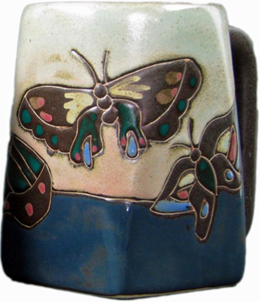 Mug - Butterflies - Blue 12 oz.