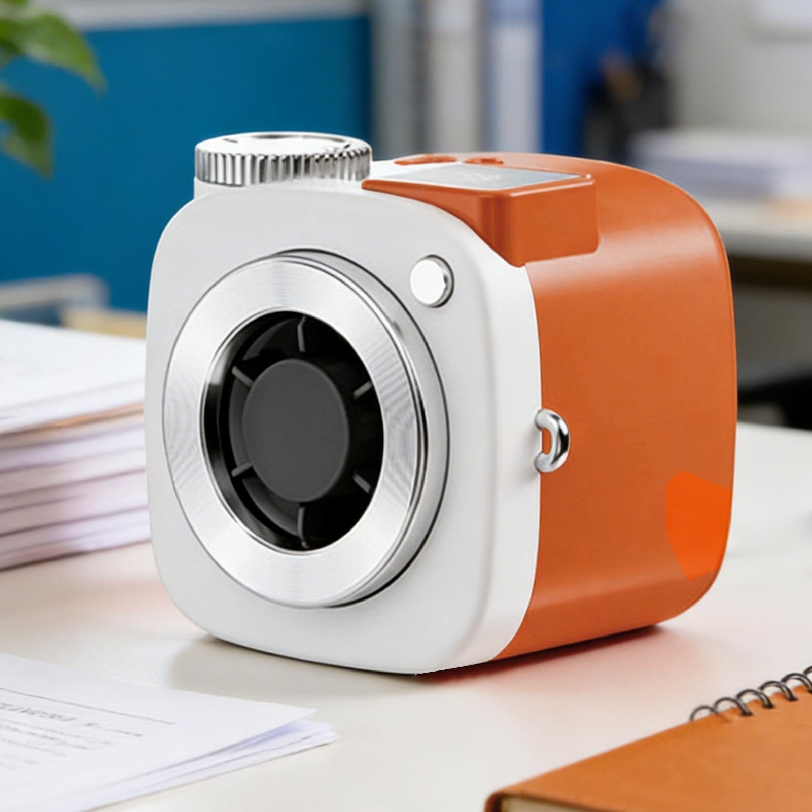 Ventilatore portatile regolabile, ventilatore elettrico portatile per viaggi, picnic, scuola, spiaggia, dormitorio, ideale per adolescenti, studenti, ragazzi, ragazze, essenziale per l'estate