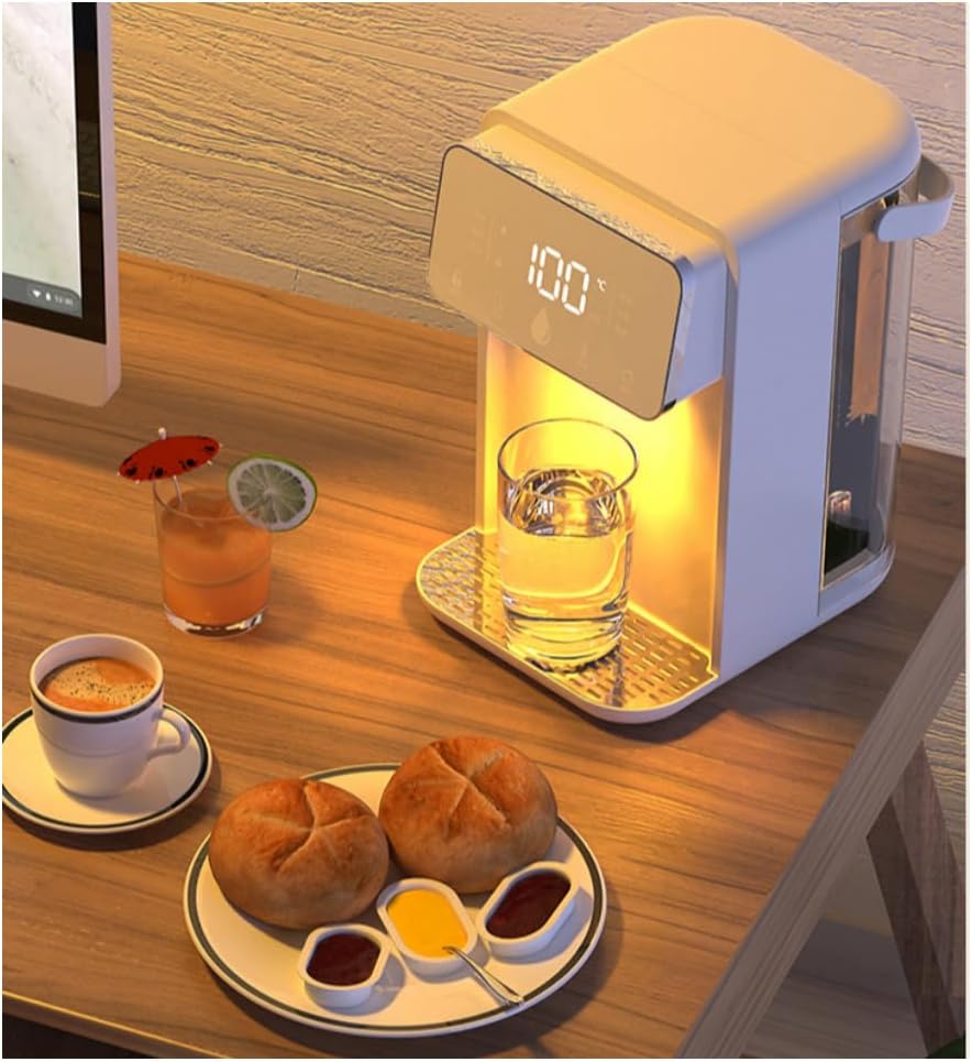 便利‼️卓上ウォーターサーバー お湯沸かし器 タッチスクリーン 浄水型