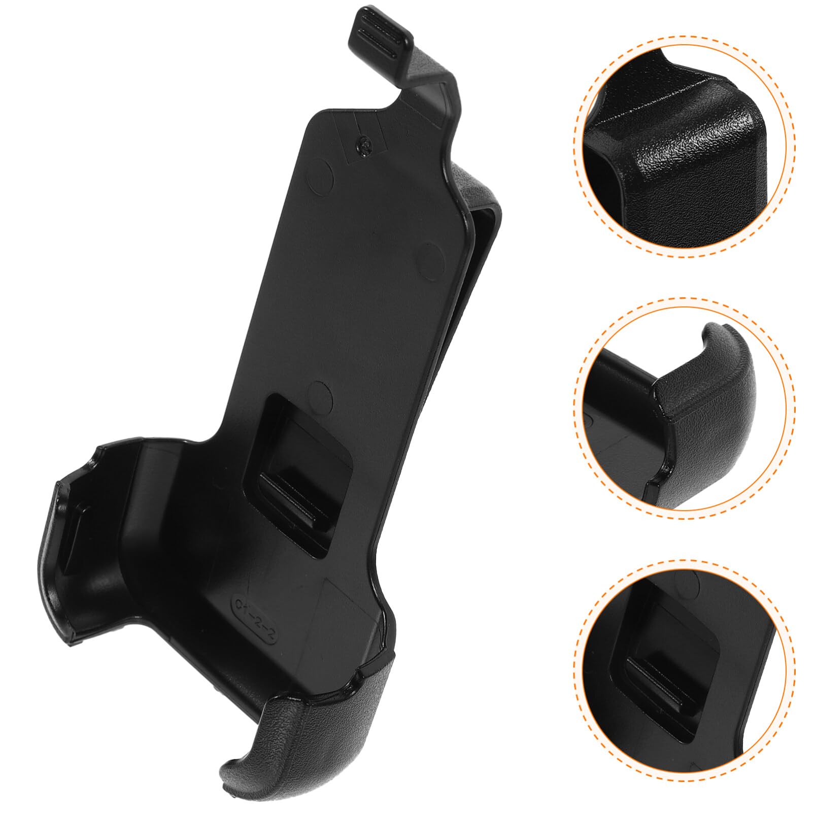 ibasenice 2pcs Radio Hanger Clips Multipurpose Interphone Accessories for Easy Attachment Lightweight Comfortable Belt Brackets for Professionals Compatible Multiple Models