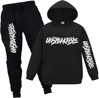 Boys Hoodies Kids Clothes Set Pullover Tracksuit Jogging Girls Sweatshirts Set 2 Pieces