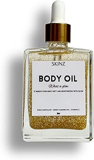زيت للجسم كامل من سكينز يوفر ترطيباً سريع الامتصاص مع لمسة غير دهنية، مناسب لجميع أنواع البشرة، 50 مل