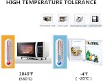 Ensemble de bols à mélanger en verre avec couvercles, ensemble de 4 bols à salade en verre avec couvercles (0,6QT, 1,1QT, 2,2QT, 4QT) bols en borosilicate pour la cuisine, la pâtisserie, la préparation, le service et le stockage, excellent cadeau