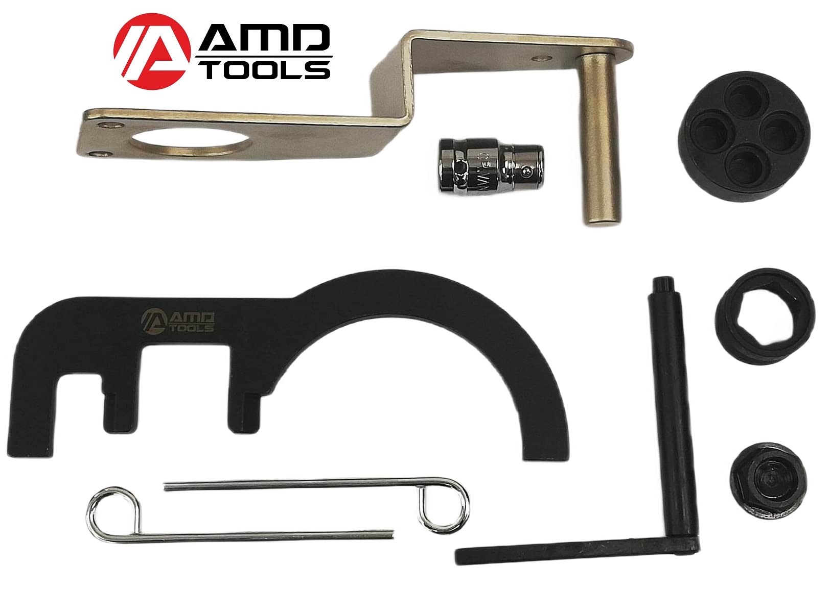 AMD TOOLS Strumento di regolazione del motore di bloccaggio per BMW N47 N57 120d 325d 530d X5 X3