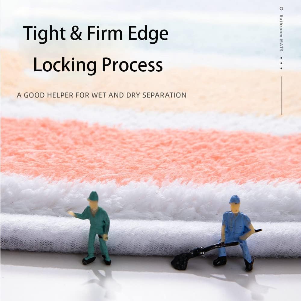 Creative CD Disc Floor Mat Bathroom Rugs Non-Slip Washable Absorbent Floor Doormats Bath Mat Super Soft for Entrance Decoration Indoor Water Absorption (100cm, 02)