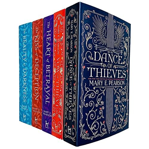 Mary E. Pearson Collection 5 Books Set (Dance of Thieves, Vow of Thieves, The Kiss of Deception, The Heart of Betrayal, The Beauty of Darkness) Paperback – January 1, 2024