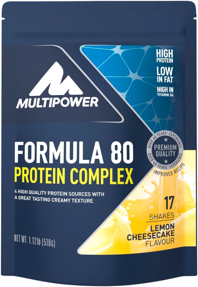 Multipower Formula 80 Protien, 510 g, Lemon Cheesecake
