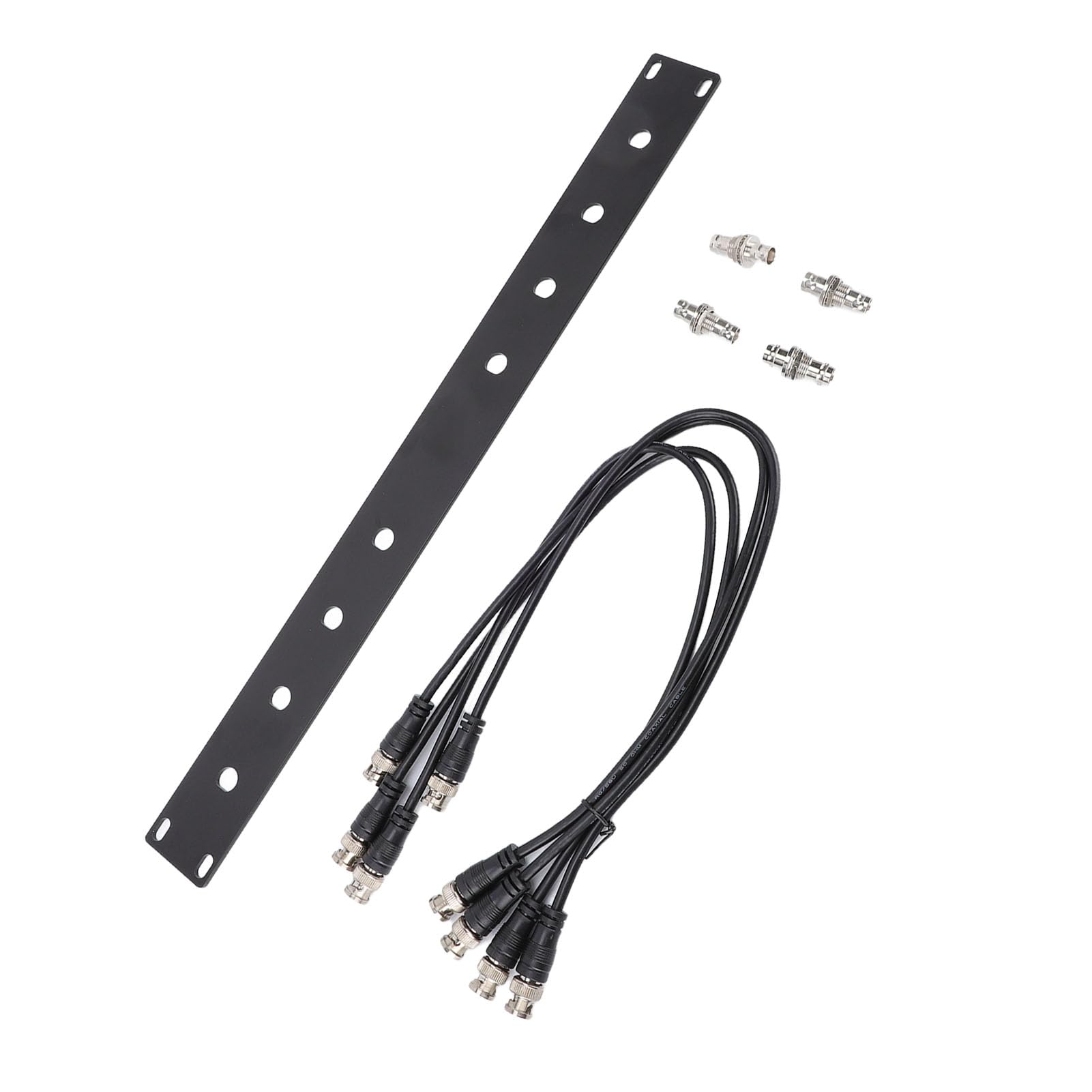 Topiky Kit Rack Antenna per Montaggio Anteriore, Pannello 1U con Connettori BNC Femmina Maschio per Sistemi Wireless SLX SLX2 LX4 PGX2