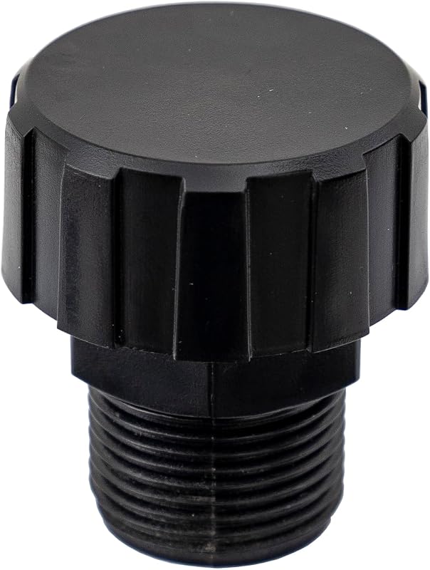 Buyers Products HBF12P DC Hydraulic Power Unit Poly Breather Cap, Free Flow Ventilator for Reservoir, Oil-Resistant, 3/4 NPT