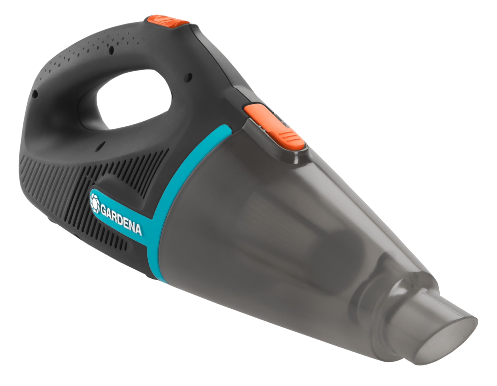 Gardena aspirateur à main d’extérieur EasyClean Li : aspirateur sur batterie pour particules humides et sèches, batterie, forte puissance (9339-20)