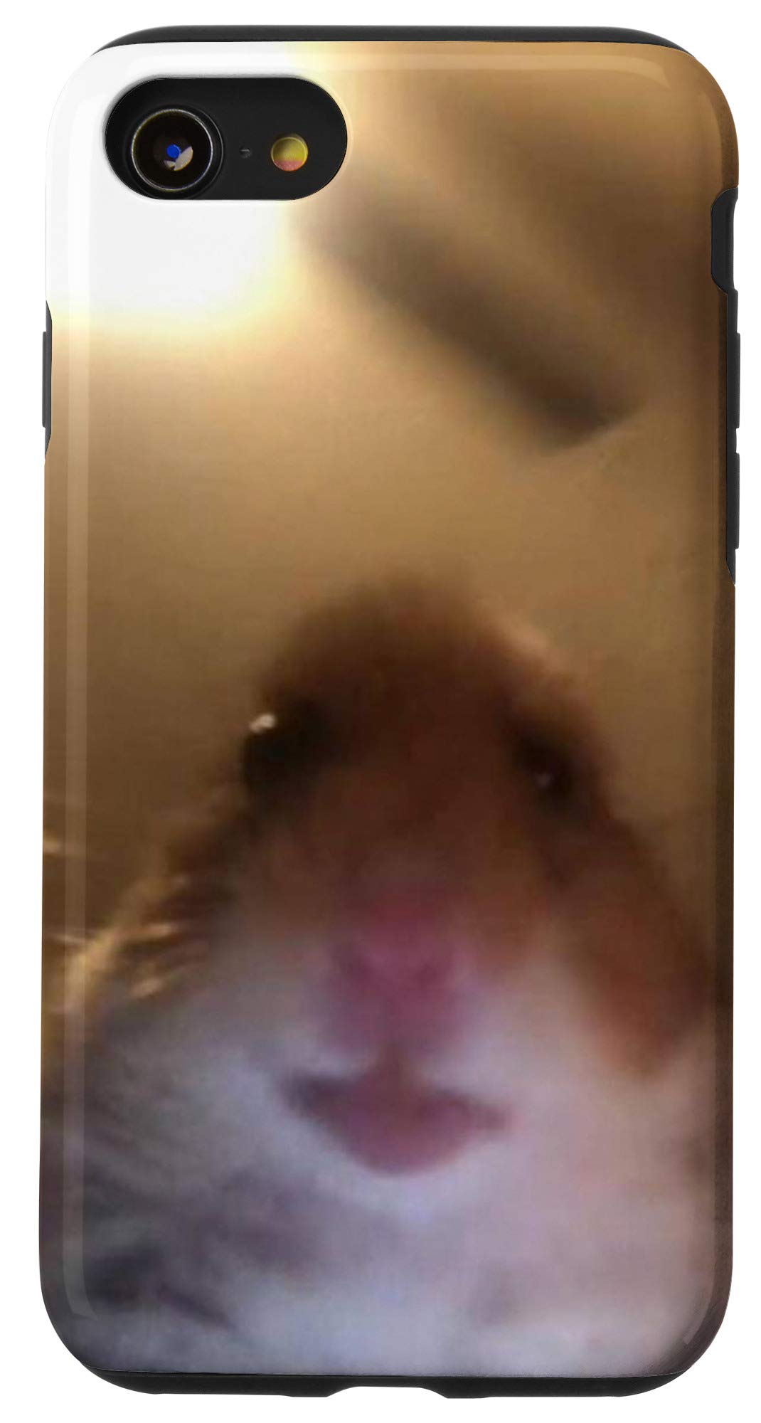 Amazon Com Iphone Se 7 8 Hamster Meme Videocall Home Office Home School Funny Hamster Case Cell Phones Accessories