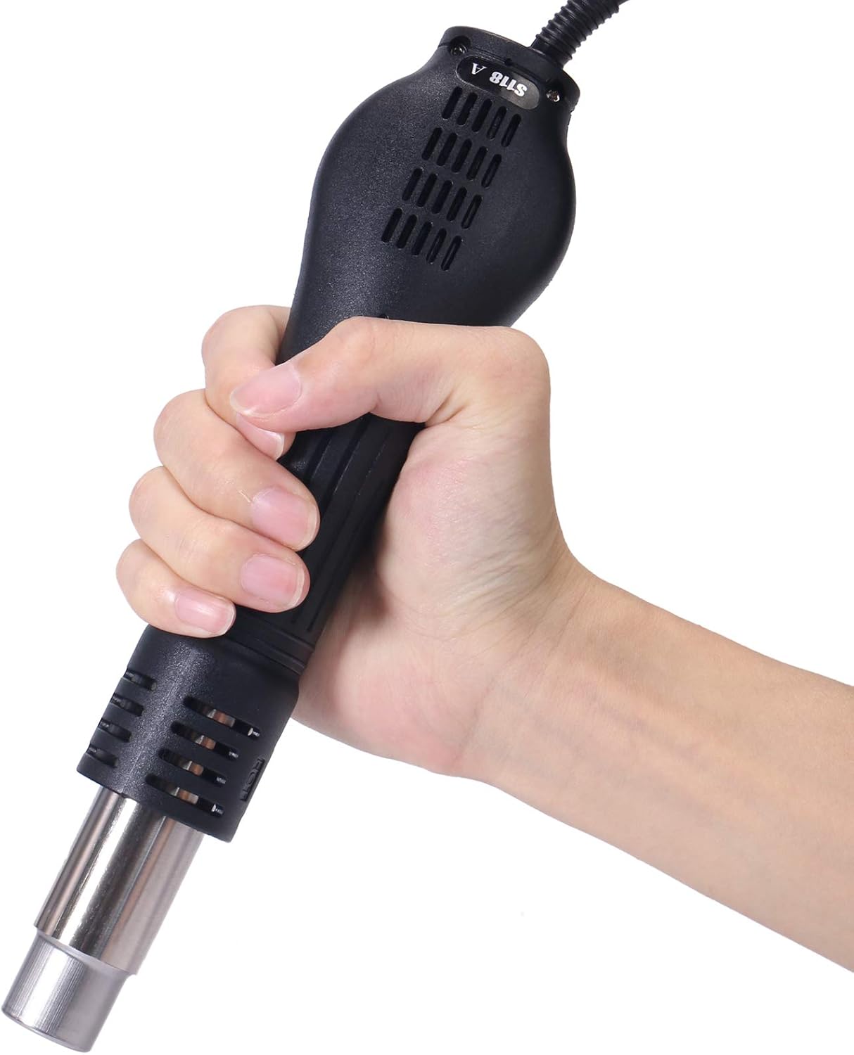 YIHUA S118A Replacement Hot Air Gun Handpiece/Handle for YIHUA 862BD+ & 959D & 853D 5A-II & 853D 2A USB & 948-II Station