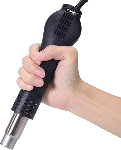 Miniatura 3 de YIHUA Pieza/mango de repuesto para pistola de aire caliente S118A para estación YIHUA 862BD+ y 959D y 853D 5A-II y 853D 2A USB y 948-II